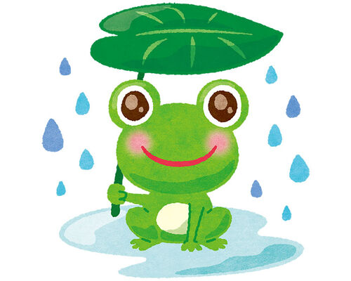 カエルのイラスト